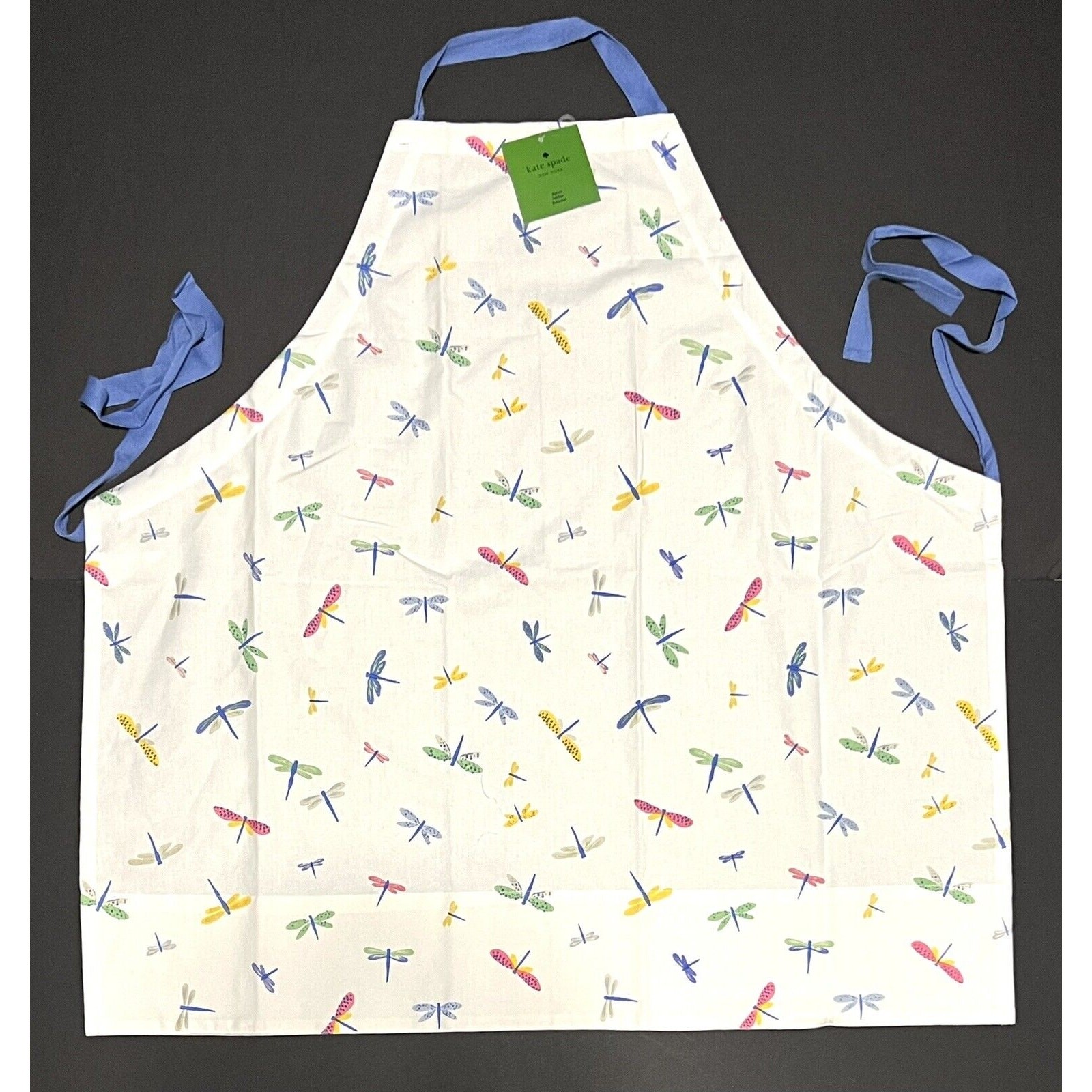 Kate Spade Dragonfly Kitchen Apron Dragonflies Kitchen Measurements On Back NWT