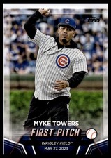 2024 Topps #FP-2 Myke Towers First Pitch