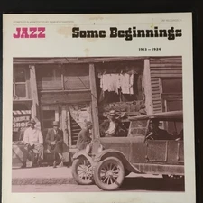 JAZZ: Some Beginnings, 1913-1926 LP (1977) Folkways Compilation VG+/GD+