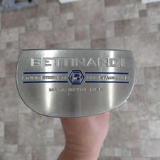 Bettinardi Studio Stock 38 303 Stainless Steel Putter, 35 Inches