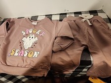 6-12 Month Sweat Suit Set Fall Halloween Season