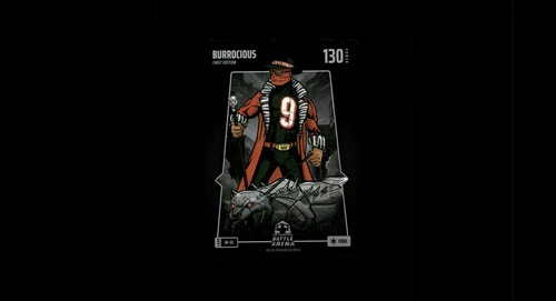 2024 Bo Jackson Battle Arena Silver Foil Steel Burrocious #BF-20