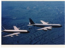 1990s USAF KC-135 Stratotanker 91455 Refueling 23579 8.5x11 Original Photo 2