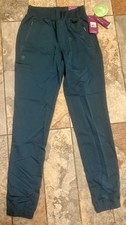 Healing Hands Womens Purple Label Dante Jogger Scrub Pants Blue Size XS Tall