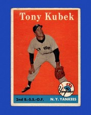 1958 Topps Set-Break #393 Tony Kubek VG-VGEX *GMCARDS*
