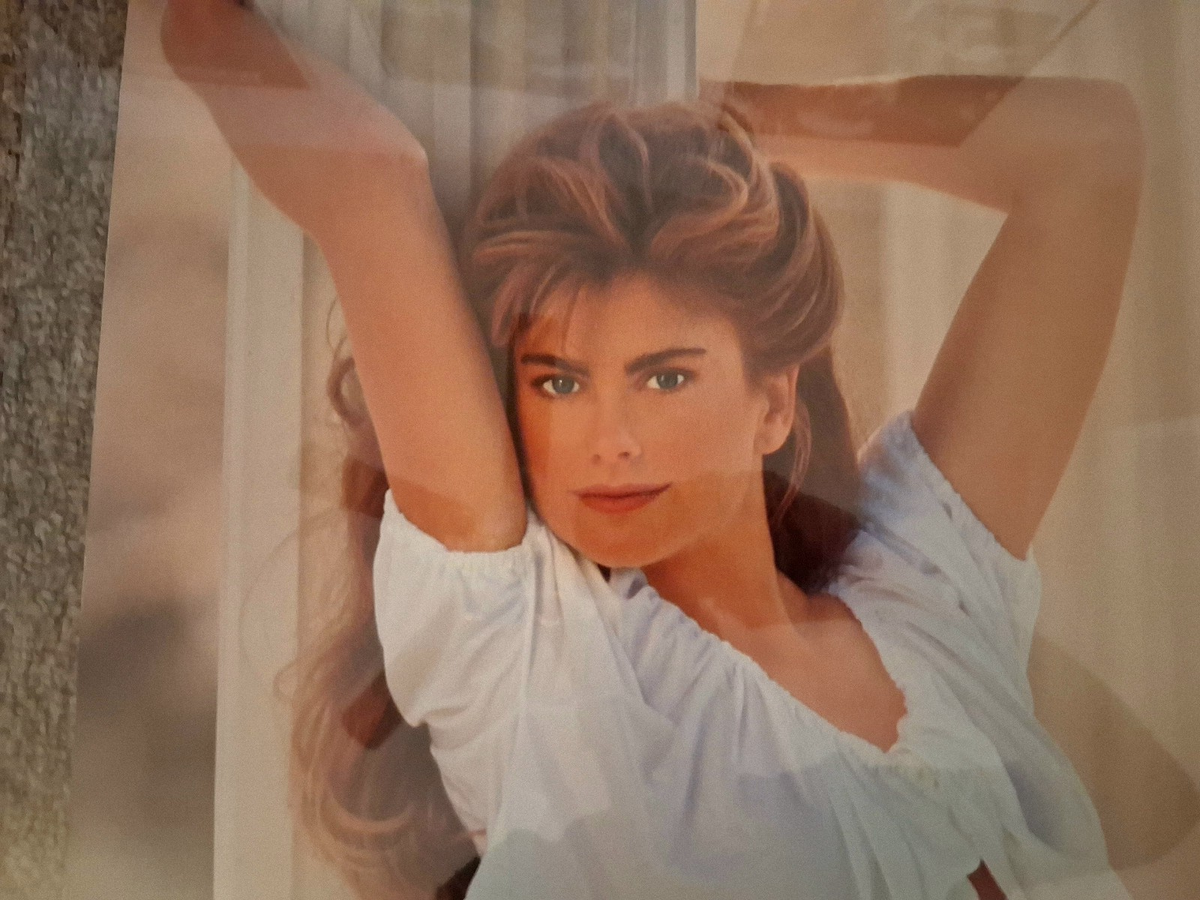 KATHY IRELAND poster, late 1980's early 90s. 32x22 inches, unused