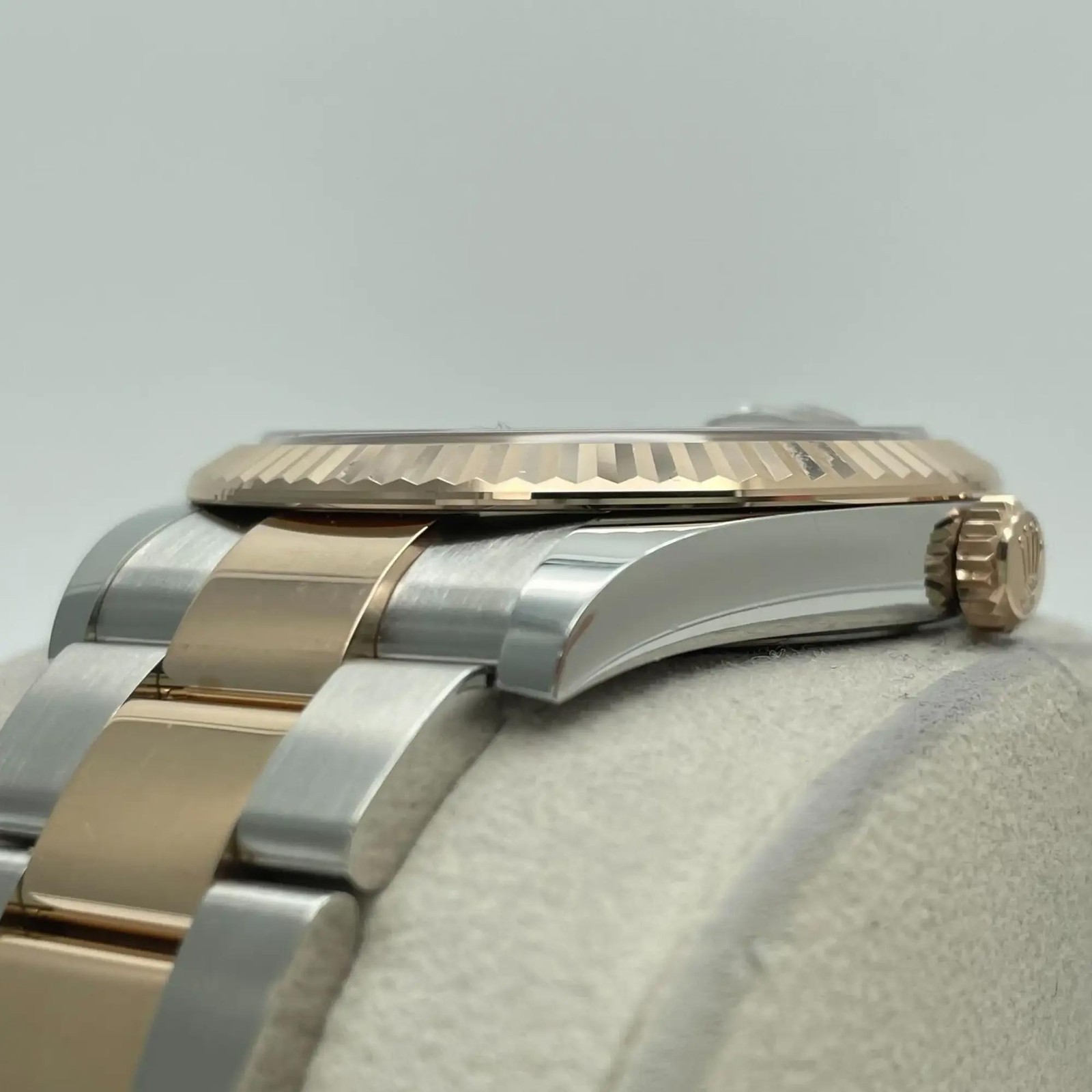 2020s Mint Rolex 126331 Datejust 41 Wimbledon 18K Rose Gold Steel Oyster Watch image 5