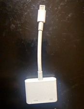 Apple Lightning to HDMI Adapter, White, for iPhone iPad iPod touch. Used ones