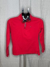Tommy Hilfiger - Boy's Quarter Zip Sweater - Size M 12/14