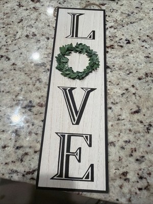 Love Wall Sign for Decor Really Cute