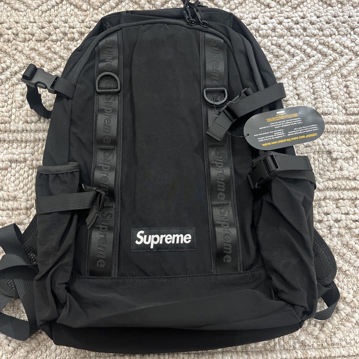 Supreme ブラック リュック Supreme FW20 Box Backpack Black | eBay