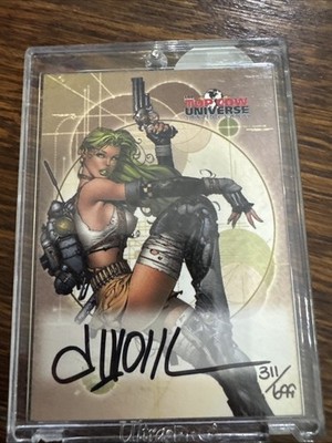 Dynamic Forces 2002 Topcow A2 Aphrodite IX 311/699 Autograph Auto Signed Card