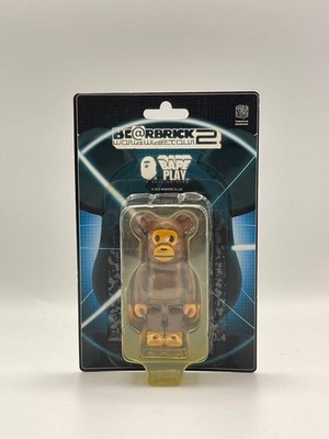 MEDICOM TOY BE@RBRICK 100% A BATHING APE BAPE PLAY MILO WWT2 OSAKA Figure JAPAN