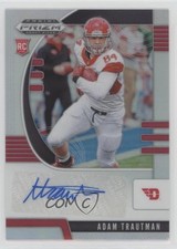 2020 Panini Prizm Draft Picks Rookies Silver Adam Trautman #202 Auto 0v0