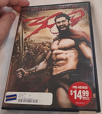 300 Single-Disc Widescreen Edition On DVD With Gerard Butler Very Good