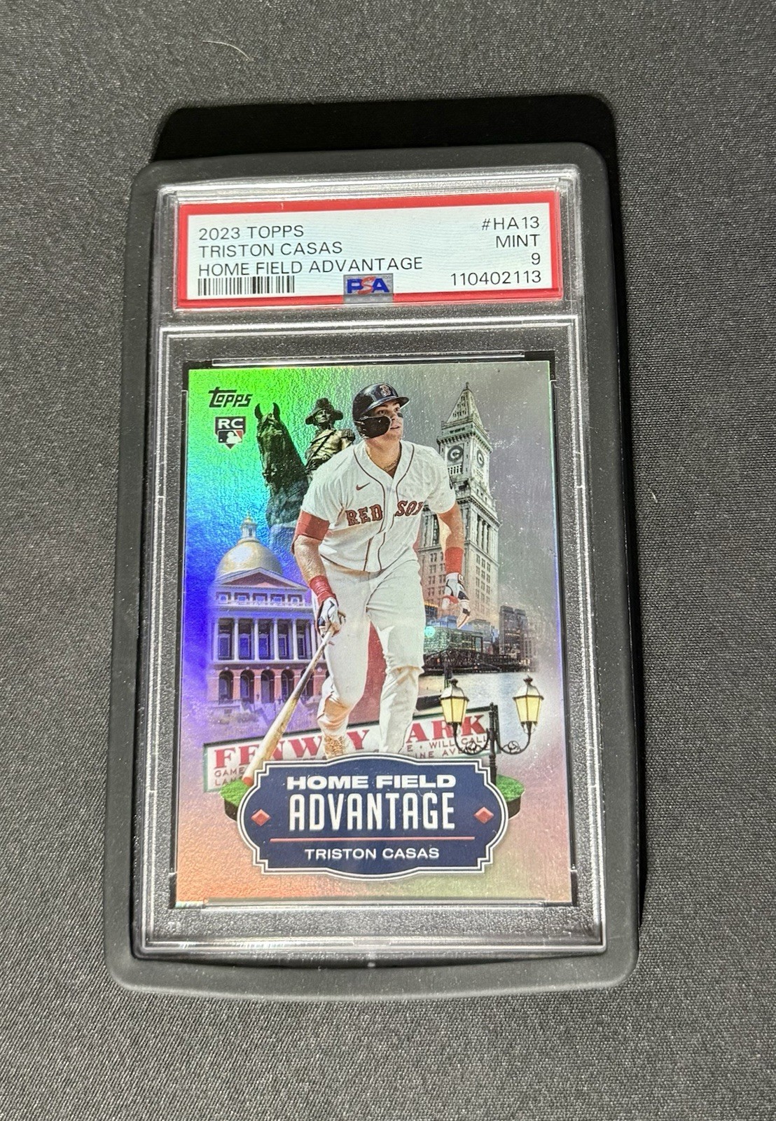 Topps 2023 Series 2 Home Field Advantage Rookie Triston Casas #HA-13 PSA 9