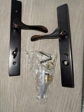 EMTEK 12A1LURHUS10B Keyed Modern Style Luzern Lever Set-Oiled Rubbed Bronze-Dent