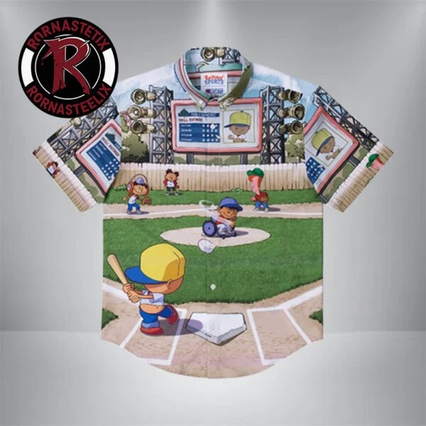 Backyard Sports Squared Up Men And Women Hawaiian Shirt