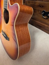 Tanglewood TW4 E FM solid top electro acoustic guitar