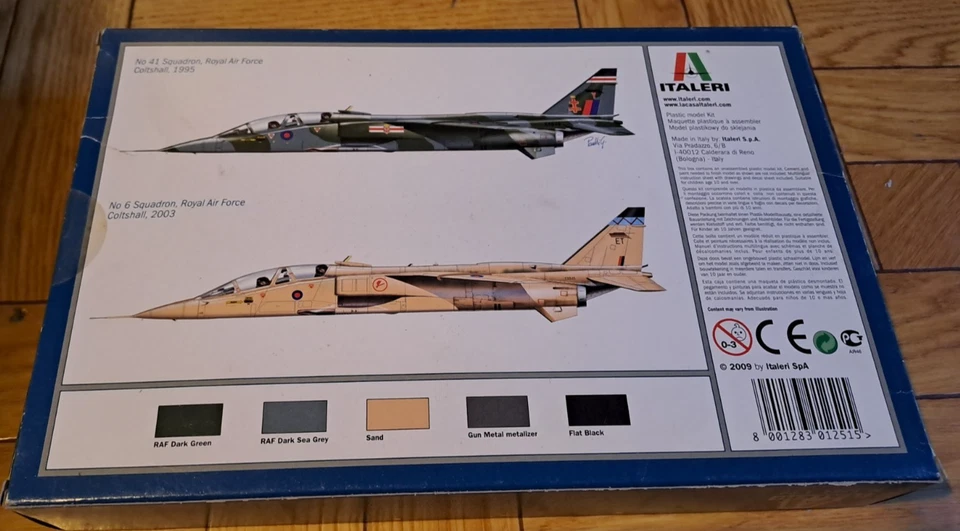 Jaguar T2 Italeri No. 1251 - Scale 1:72 - Immagine 2 di 4