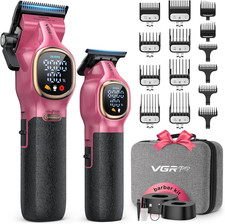 Professional Hair Clippers for Men, Cordless Clipper and Trimmer Set