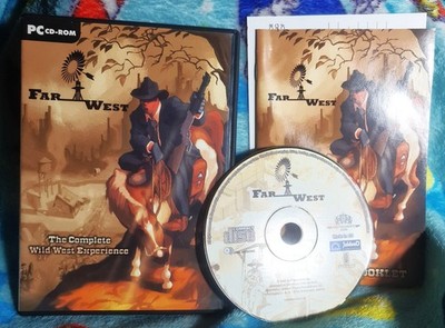 Rare Far West The Complete Wild West Experience PC CD-ROM Windows Game Rare CIB