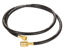Gasschlauch Schutzgasschlauch 1,5m mit Schnellkupplung 7.2 + &Uuml;berwurfmutter 1/4"