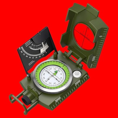 High Quality Excellent High-Precision American MultiFunctional Green Compass USA