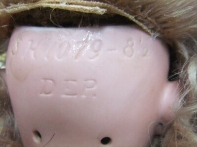 Bisque Doll Antique SH1079-85 DEP 1900 to 1920s Cute Graceful