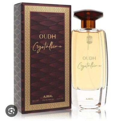 Ajmal OUDH CRYSTALLINE EDP 3.4 oz NEW SEALED ORIGINAL OUD!!