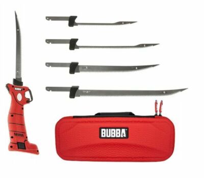 Bubba 4 Blade Lithium-Ion Cordless Electric Fillet Knife  Non-Slip Grip Handle