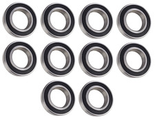 (10 Each) R24-2RS Sealed Radial Ball Bearing 1-1/2 ID X 2-5/8 OD X 9/16 Wide
