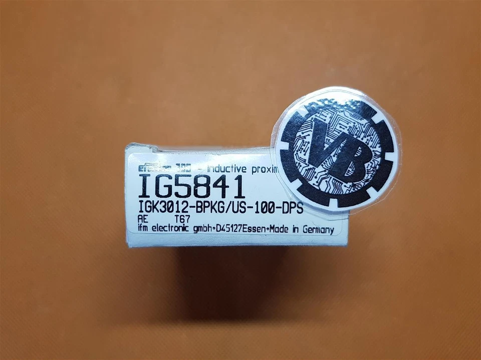 Ifm Inductive Sensor Ig5841 / Igk3012-Bpkg/Us-100-Dps Ae T67 - Image 2 of 2