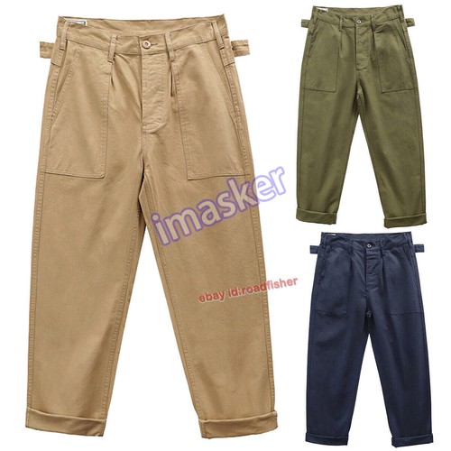 OG-107 American Vintage Para hombres Pantalones Militares Cubierta Pantalones Sueltos Pantalones Rectos - Imagen 6 de 25