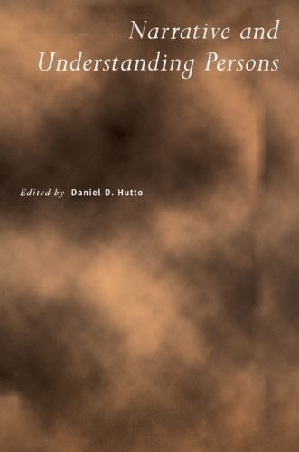 Narrative and Understanding Persons Hutto Paperback Cambridge University Press