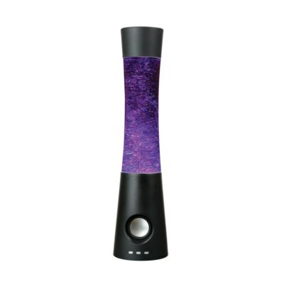 Farbwechsellampe mit integriertem Lautsprecher für Smartphone Bluetooth Glitzer Li 