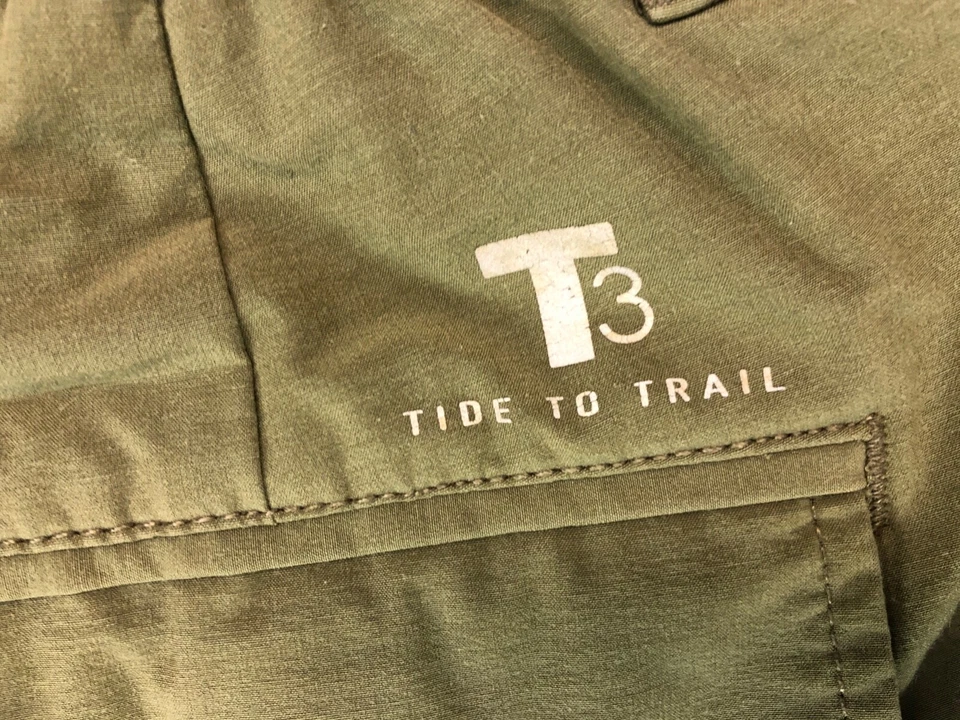 Southern Tide T3 Shorts S Small Tide To Trail Fishing Hiking Hiker Olive Men's - Изображение 4 из 4