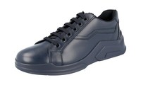Prada Leder Polarius Sneaker - 4E2800 - Navy Blau Oltremare - Neu - 8 42