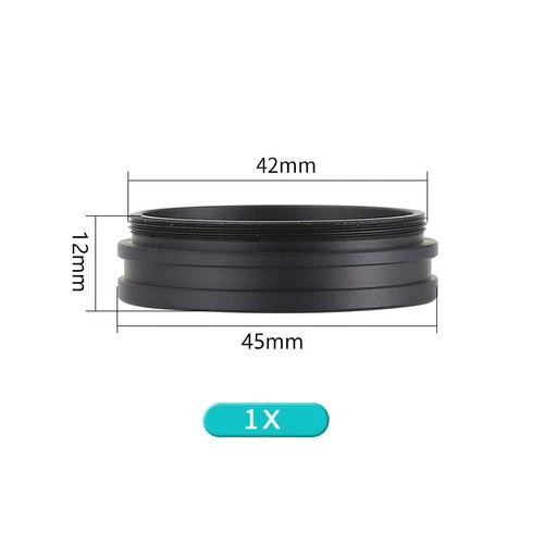 0.3X 0.5X 0.75X 1.5X 2X Auxiliary Objective Barlow Lens 42mm Stereo Microscope - Picture 12 of 20