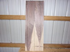 2 PC WALNUT LUMBER WOOD KILN DRIED BOARDS 36"X 6 1/2"X 3/4" LOT 1299V END MATCH