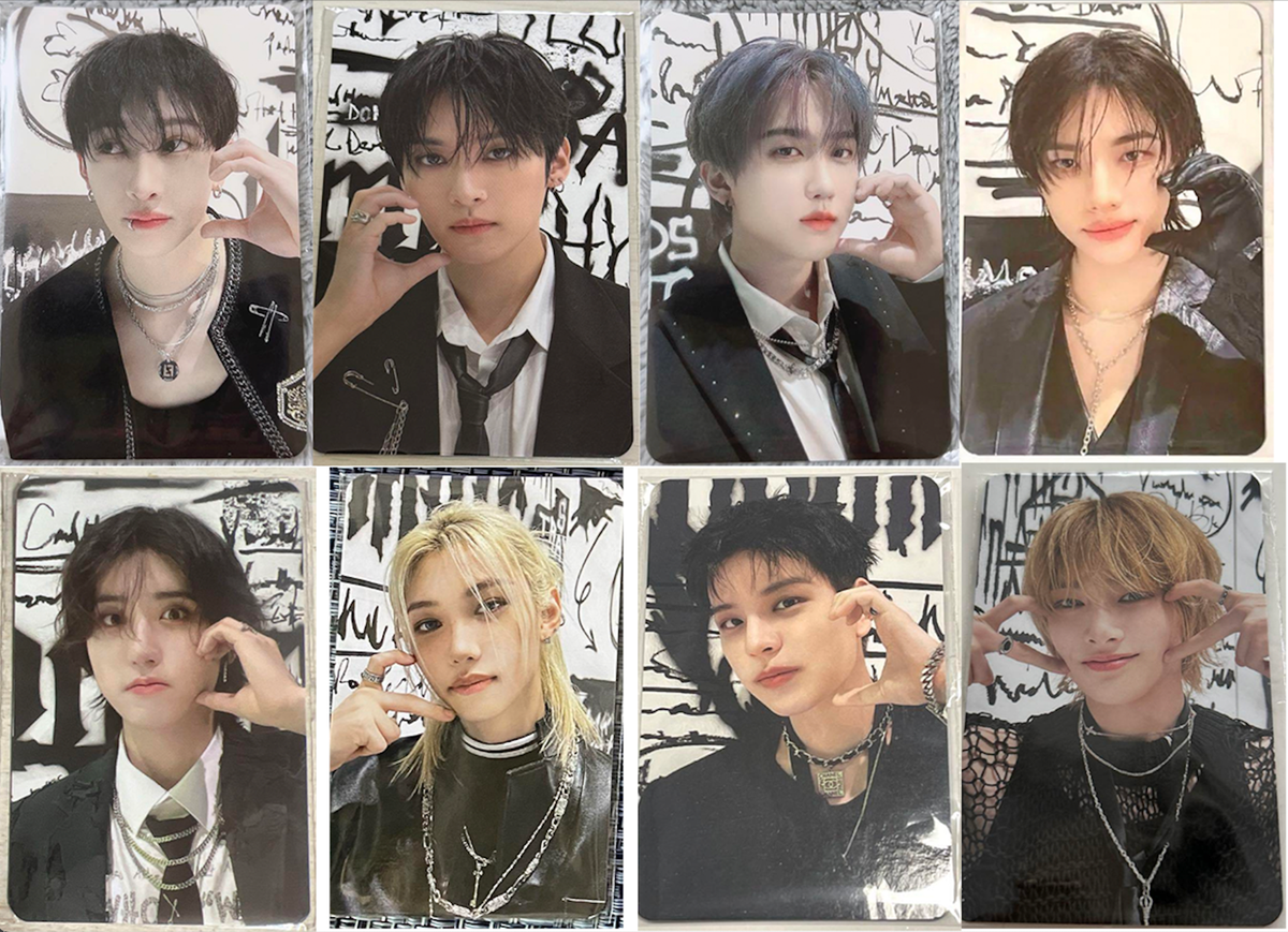【新品未使用】StrayKids TOP ヘアゴム トレカ Stray Kids World Tour dominATE SEOUL hair clip Official Photocard