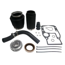 Fits OMC Cobra 1986-1993 Bellow Transom Repair Kit U-Joint Exhaust Bellow +Clamp