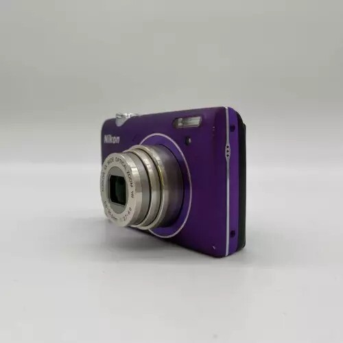 Nikon COOLPIX S5100 12.2MP 5x Optical Zoom CCD Digital Camera - 100% Working