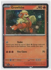 Pokemon Scarlet & Violet Black Star Promo - Growlithe SVP 024