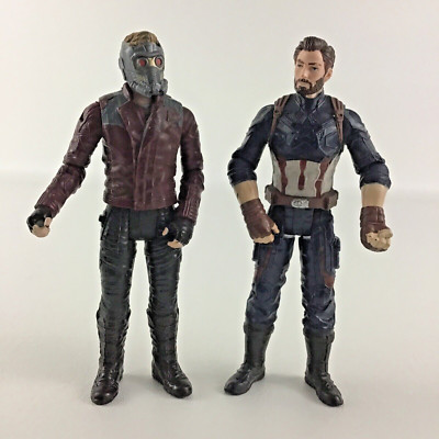 Marvel Avengers 6'' Action Figures Captain America Star Lord Toy 2017 Hasbro