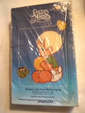 RARE VTG Precious Moments Shaped Latch Hook Paragon Needlecraft NOS 1984 NIP