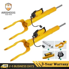 2x Front Shock Struts w/Electric For Jeep Grand Cherokee Overland SRT8 2012-2015