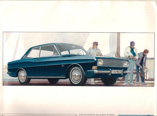 Ford Taunus 15M 1966-1967 UK Market Sales Brochure Saloon Coupe Station Wagon - Picture 2 of 2