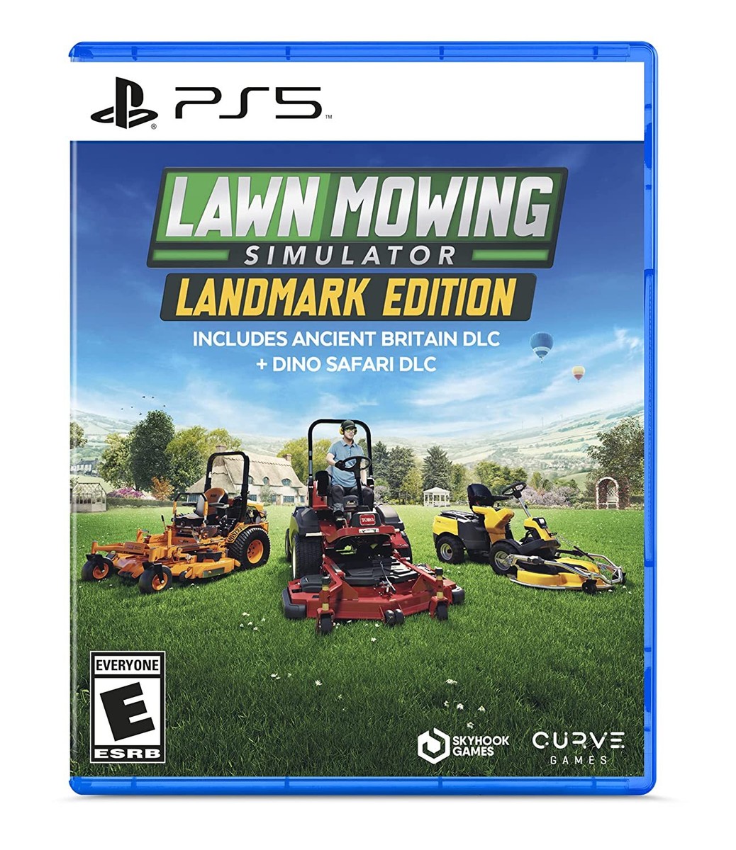 Lawn Mowing Simulator Landmark Edition Playstation 5 (PS5) BRAND