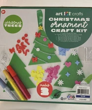 Art 101 Crafts  Christmas Trees Ornament Craft Kit D-5